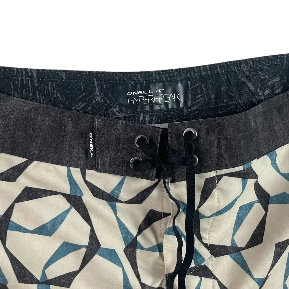 SH465 Mens O’Neill HyperFreak Surfing Brand Beach Stretch Board Shorts 34